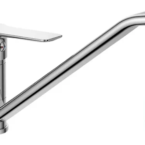 Poslední Šance Bruckner BARON ECO 6 l/min, stojánková dřezová baterie, 186mm, otočné ramínko, chrom 612.050.12