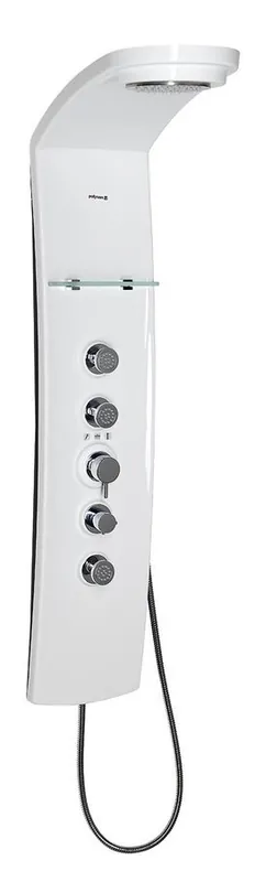 Polysan LUK termostatický sprchový panel 250x1300mm, bílá 80312 Koupit Online