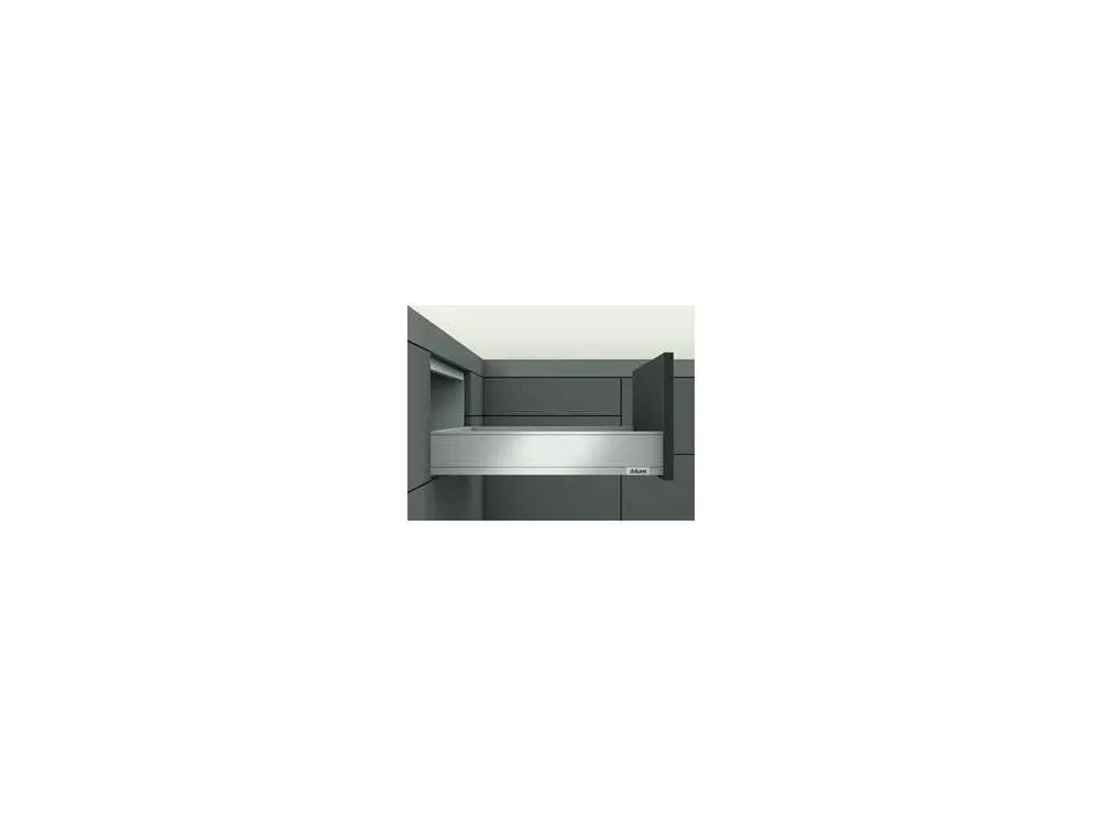 Originální BLUM LEGRABOX PURE sada výška M (90,5mm) BLUMOTION S,40kg, délka 500mm hedvábně bílá