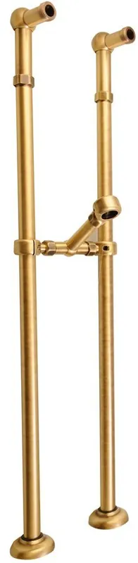 Pouze Dnes Sapho ANTEA připojení pro instalaci vanové baterie do podlahy (pár), bronz 9846