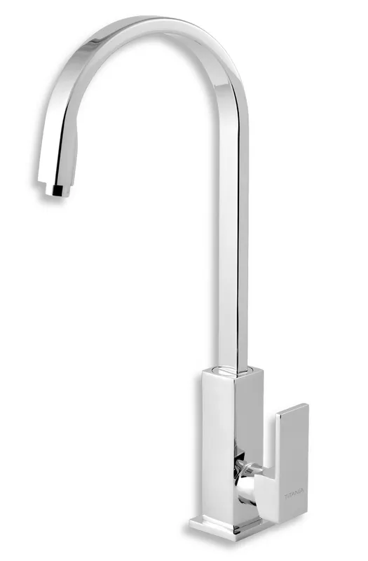 Oblíbený Dřezová baterie Titania CUBE chrom 98813,0
