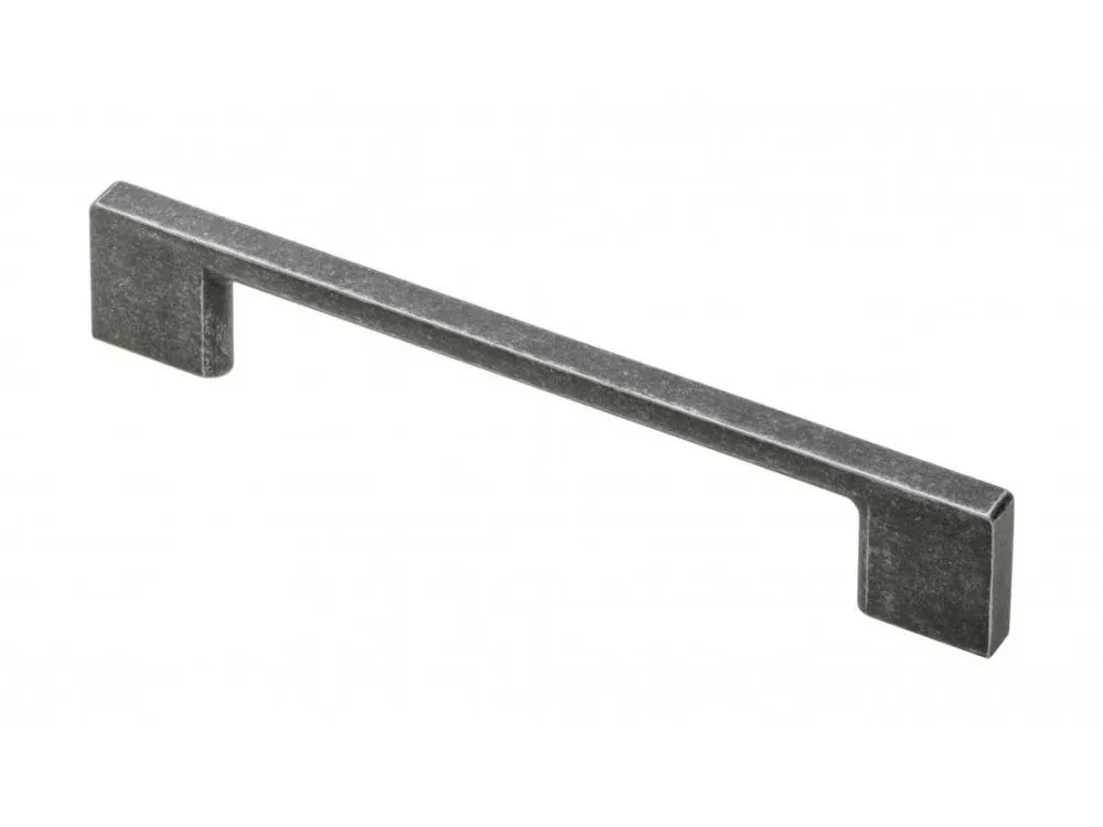 Úchytka UZ-819 128/161mm černostříbrná Akční Cena