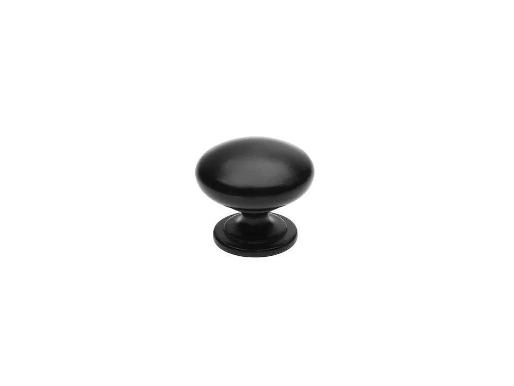 Knopek SIRO 1533-33 d33mm černá mat PB12 Finální Výprodej