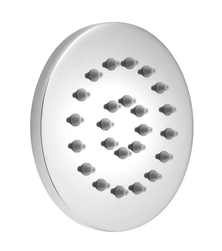 Bezpečná Platba Sapho Pevná nástěnná sprška kulatá, chrom AQ741