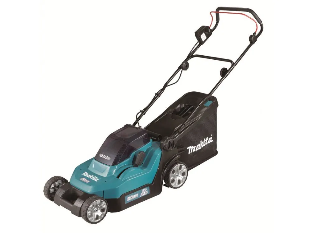 Makita DLM382CM2 Aku sekačka 380mm Li-ion LXT 2x18V/4,0 Ah Super Cena