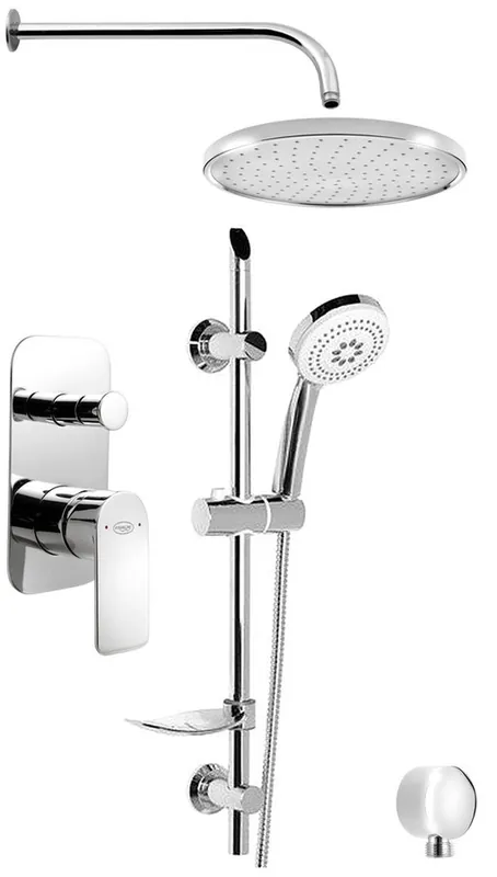 Aqualine DAPHNE podomítkový sprchový set s pákovou baterií, 2 výstupy, chrom DH944 Kup Teď