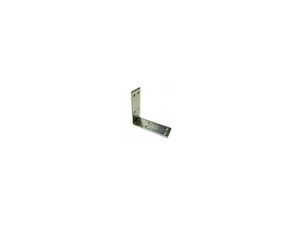 Značkový Úhelník nábytkový UP3, 30x30x30/2mm bílý Zn