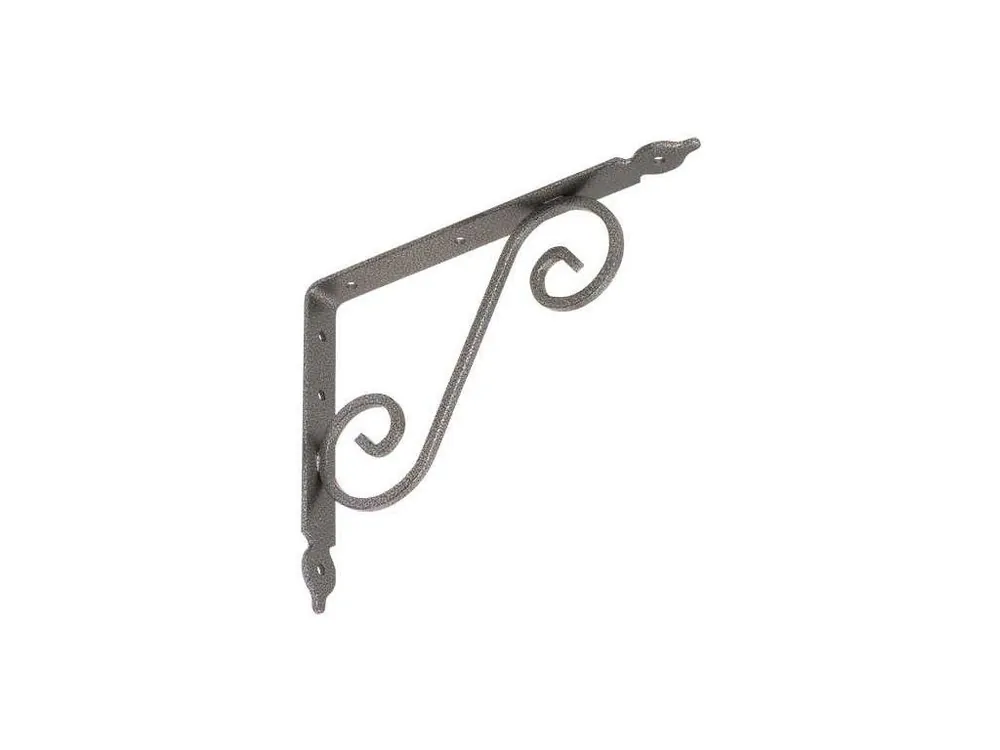 Konzole dekorativní kovaná WOZ 240HS-240x190mm gradovaná stříbrná 5925 Must-Have