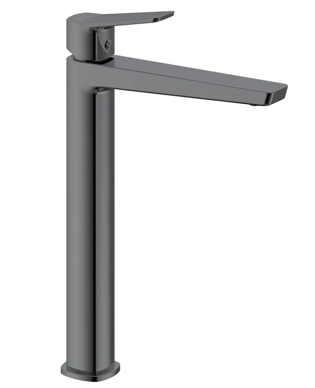 Aqualine FLERY stojánková umyvadlová baterie vysoká, gun metal FY006GM Akce