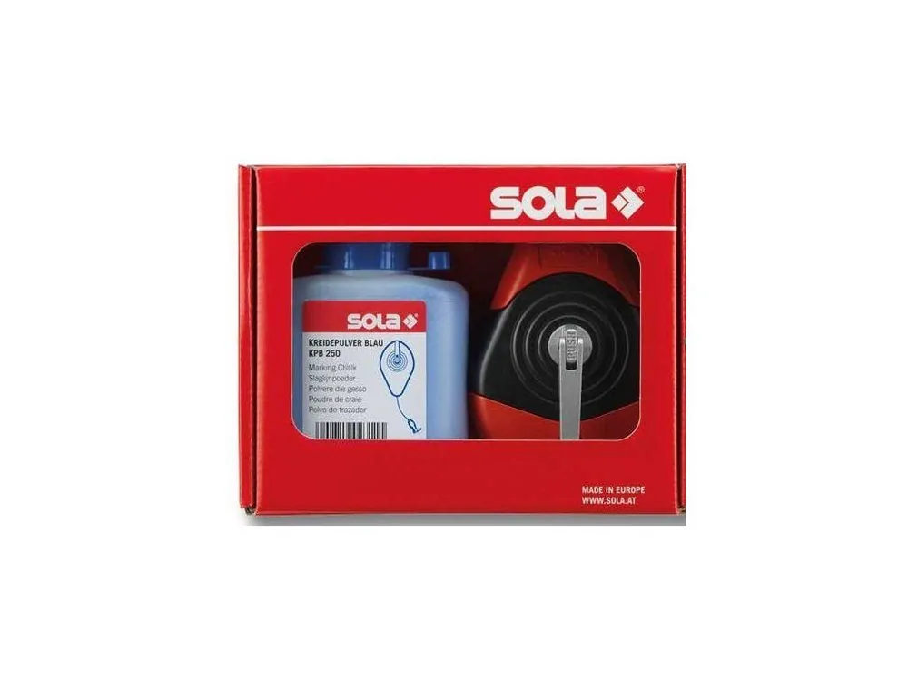 SOLA CLP 30 SET B - brnkačka 30m + křída - modrá (66110643) Autentický