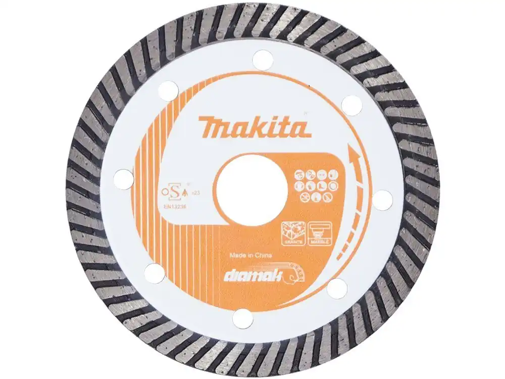 Rychlé Dodání Makita D-80167 kotouč řezný diamantový Diamak Turbo 125x22.23mm