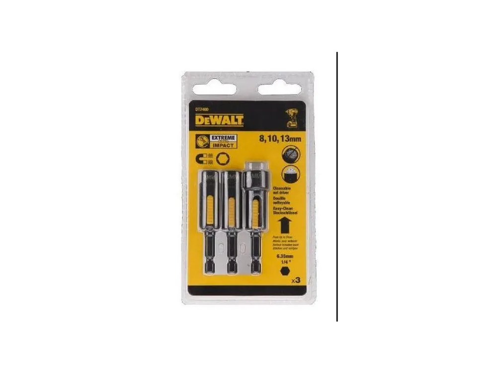 DeWALT DT7460 – sada magnetických nástavců 3 ks Speciální Cena