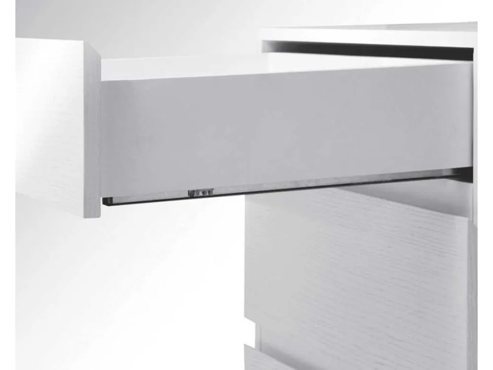 Zlevněný PUSH OPEN SMART SLIDE plnovýsuv s pomalým dovíráním 500 SAMET