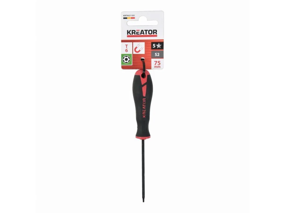 Akce KRTH21101 - Šroubovák TORX T6 75mm