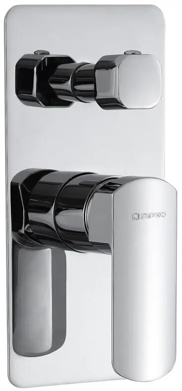 Nejlepší Volba Sapho MIXONA podomítková sprchová baterie, 2 výstupy, chrom MG042