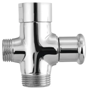 Akční Nabídka Aqualine Přepínač k baterii F3/4"-M1/2"xM3/4", chrom ND52140