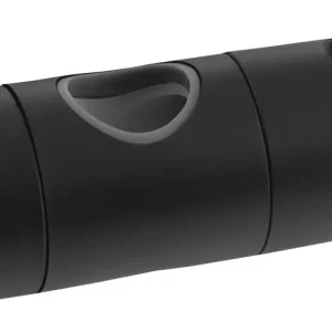 Výprodej Sapho Držák pro sprchovou tyč 23mm, ABS/černá mat NDKJ639