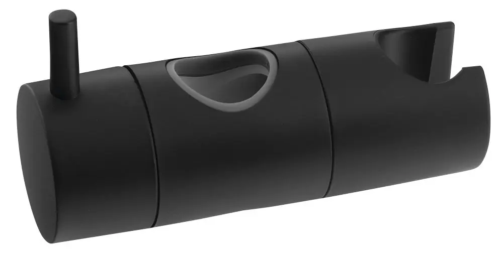 Výprodej Sapho Držák pro sprchovou tyč 23mm, ABS/černá mat NDKJ639