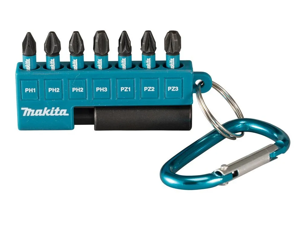 Makita E-11994 sada torzních bitů 1/4" IMPACT BLACK 8 ks v plastovém držáku Nová Kolekce