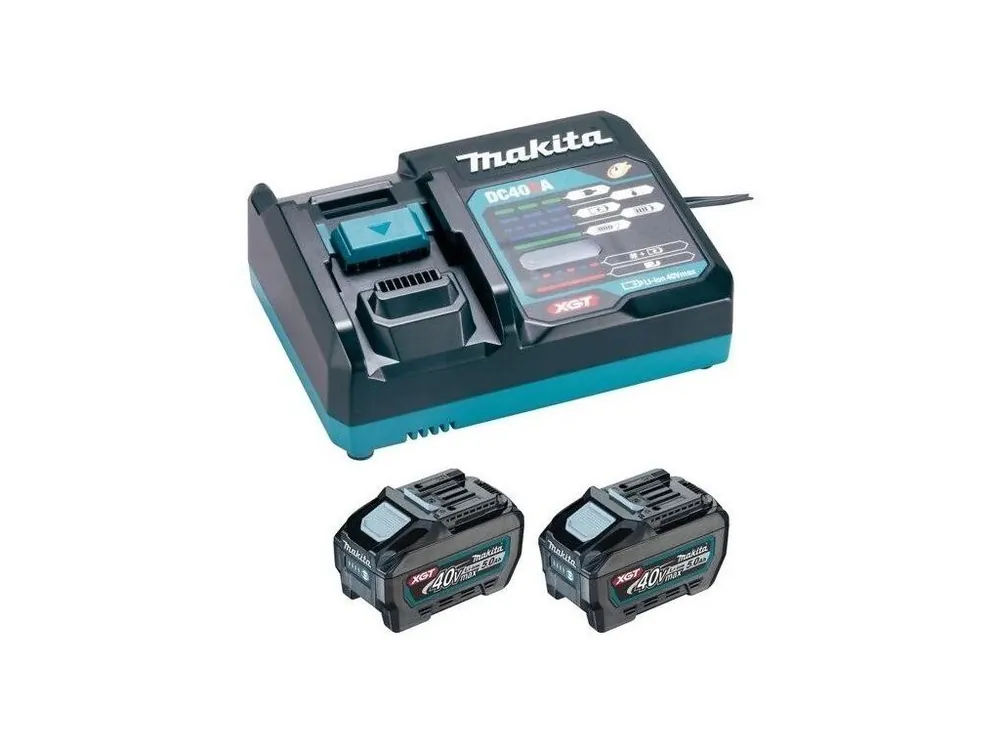 Makita 1911V6-0 sada Li-ion XGT 40V 2xBL4050F+1xDC40RA Víkendová Akce