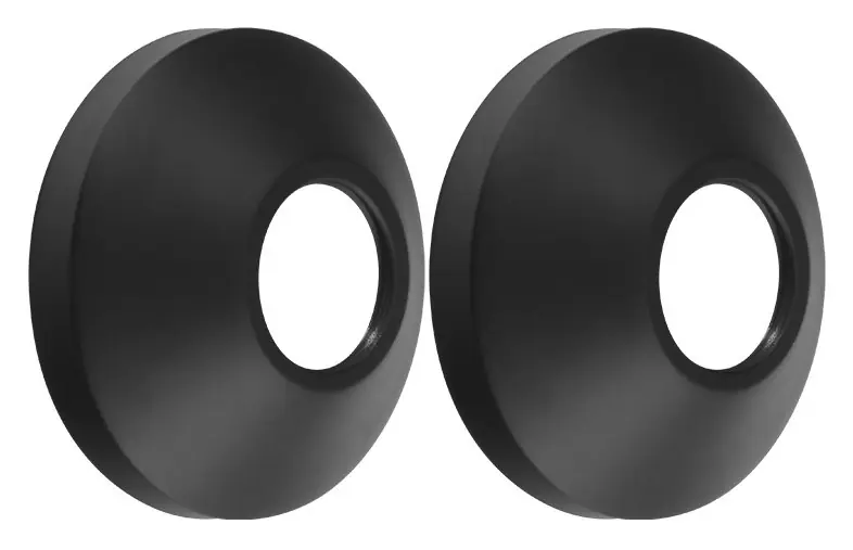 Sapho Rozeta G3/4", 68x25mm, kónická, pár, černá mat RS276 Horká Nabídka