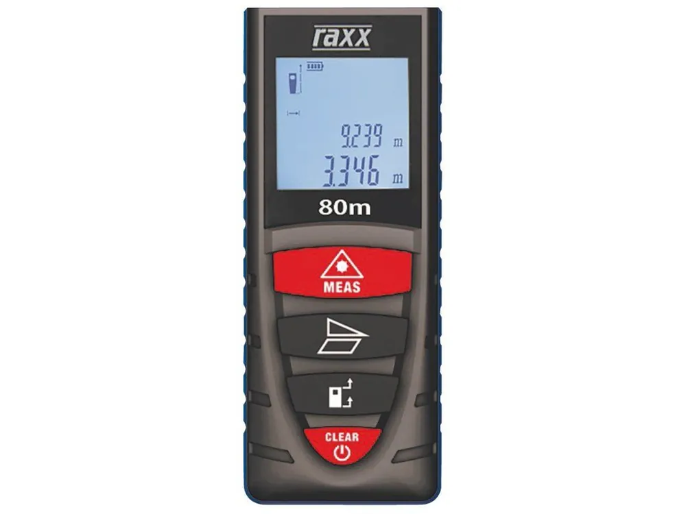 Víkendová Akce RAXX 1275062 Laserový měřič vzdálenosti RAXX 80m