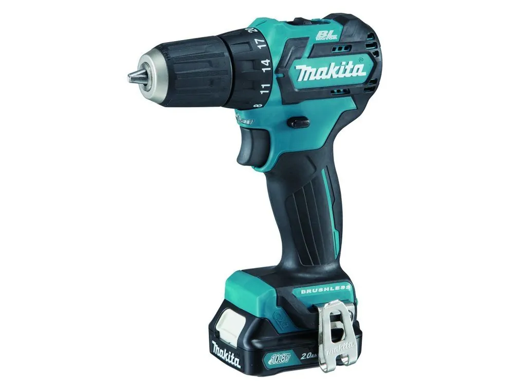 Makita DF332DSAE aku bezuhlíkový vrtací šroubovák Li-ion 12V/2,0Ah Originální