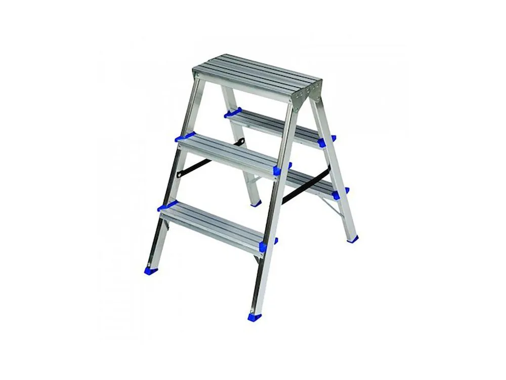 Schůdky oboustranné Al 3 (649mm) nosnost 150kg MAT Must-Have
