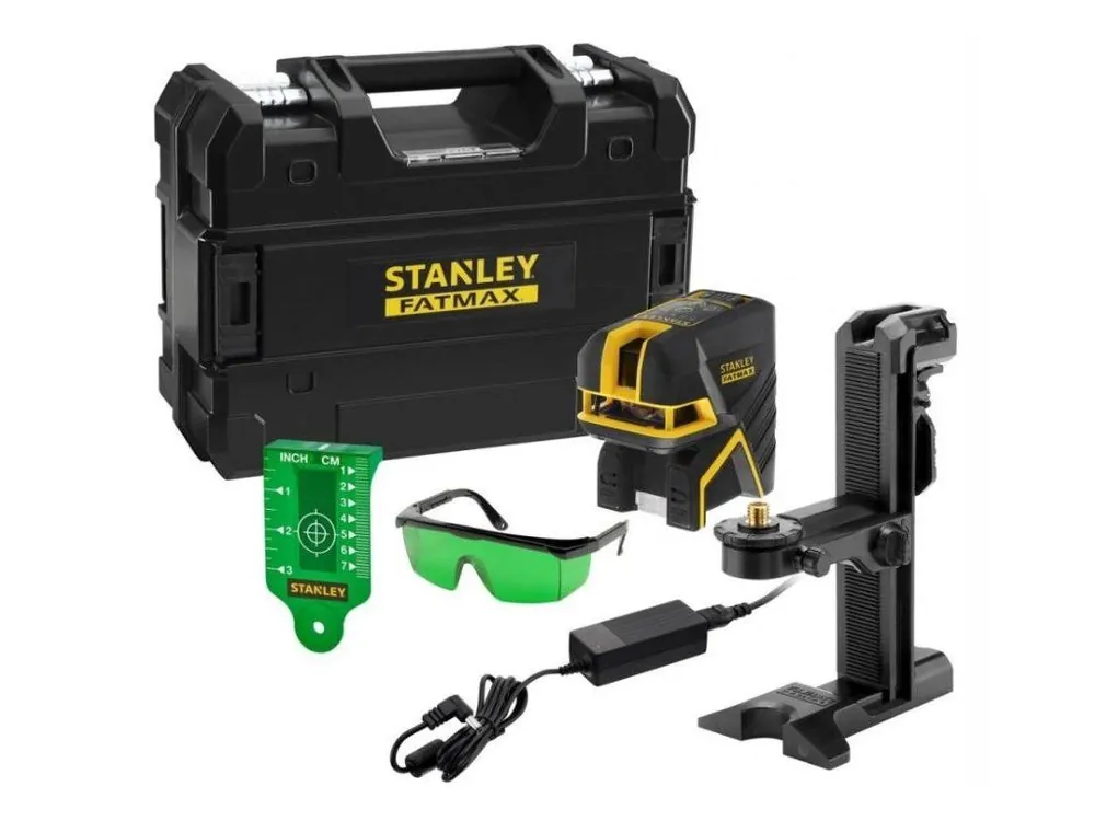 Akční Cena STANLEY FMHT77598-1 FATMAX 5bodový laser s projekcí kříže - zelený paprsek