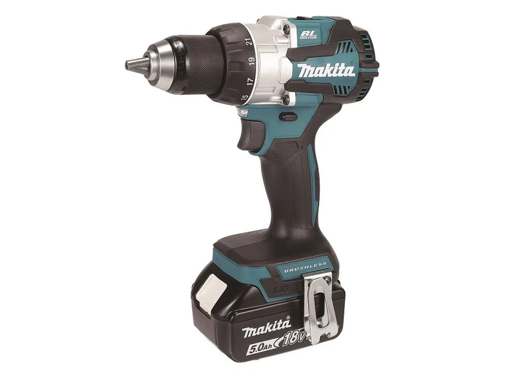 Novinka Makita DDF489RTJ Aku bezuhlíkový šroubovák Li-ion LXT 18V, 2x5,0 Ah, Makpac