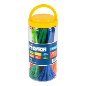 Zlevněný PREP00034 - Stahovací pásky MULTI COLOR 6 barev 300ks