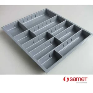 Akce Příborník plast šedý variabilní 600x500mm se zahnutím SAMET