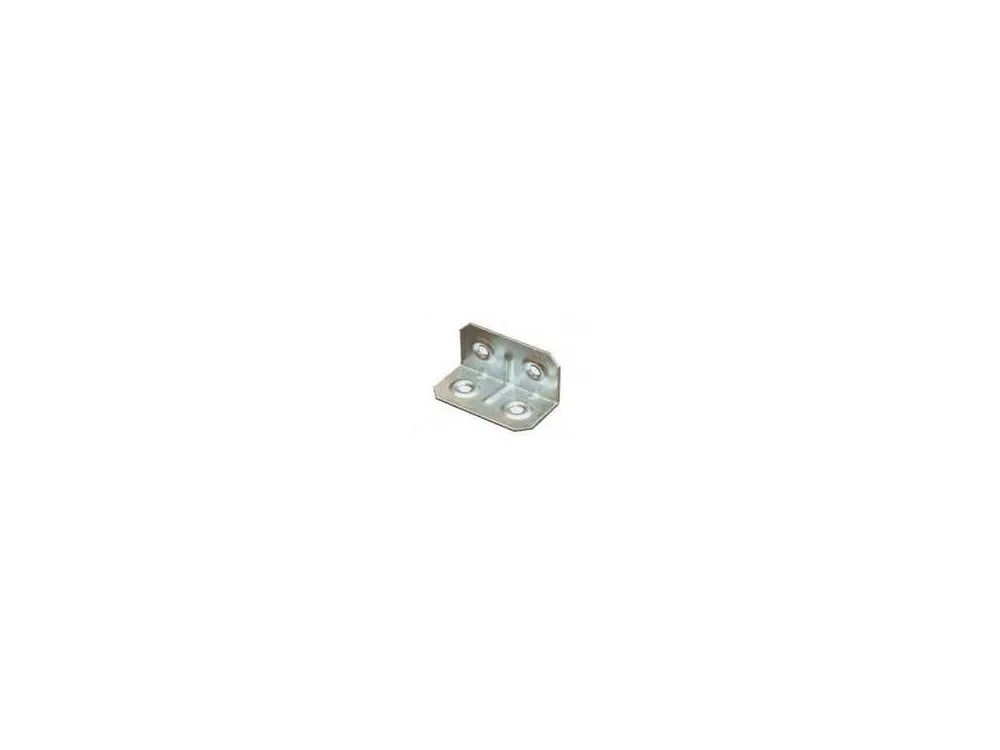 Úhelník nábytkový UP4, 20x20x40/1mm bílý Zn Ověřený