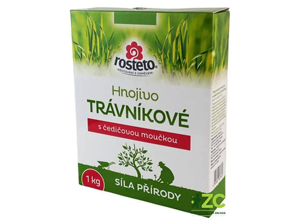 Hnojivo ROSTETO s čedičovou moučkou trávníkové 1kg Akční Cena