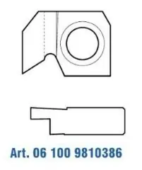 Koupit Online Nůž 23x16x7 háček jednostranný DX 061009810386 GARNIGA