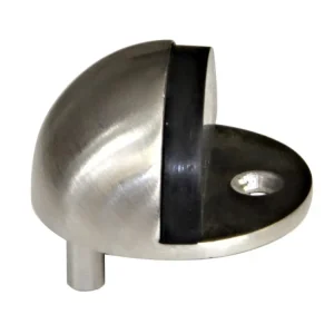 Zarážka dveřní 43x24mm nerez, matný povrch Akce