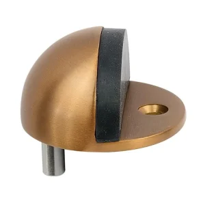 Zarážka dveřní 43x24mm nerez, Cu povrch Rychlé Dodání
