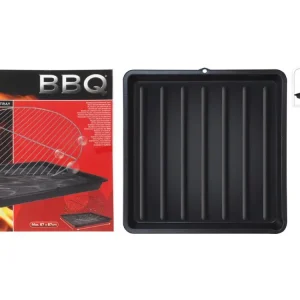 Zlevněný Tác na mytí BBQ roštů a náčiní, 67x67x6cm PH ČER