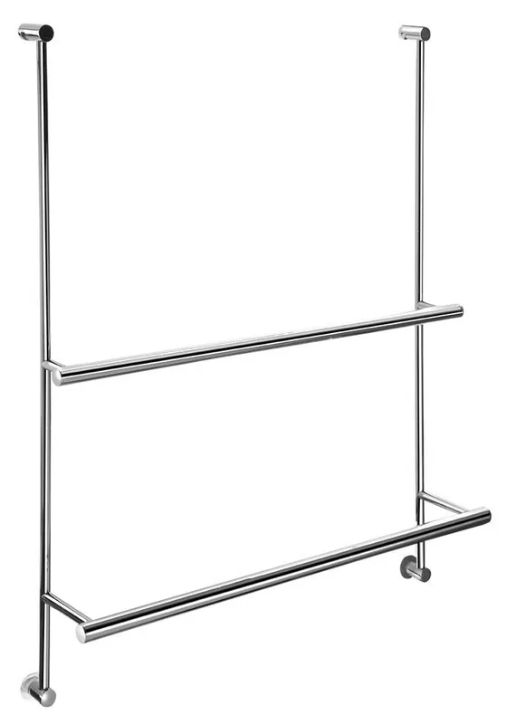 Sapho Závěsný držák ručníků na sprchovou zástěnu 600x730x125mm, chrom 1301-09 Levný