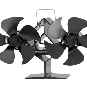 Zlevněný Ventilátor krbový, 2 vrtule, DELTA