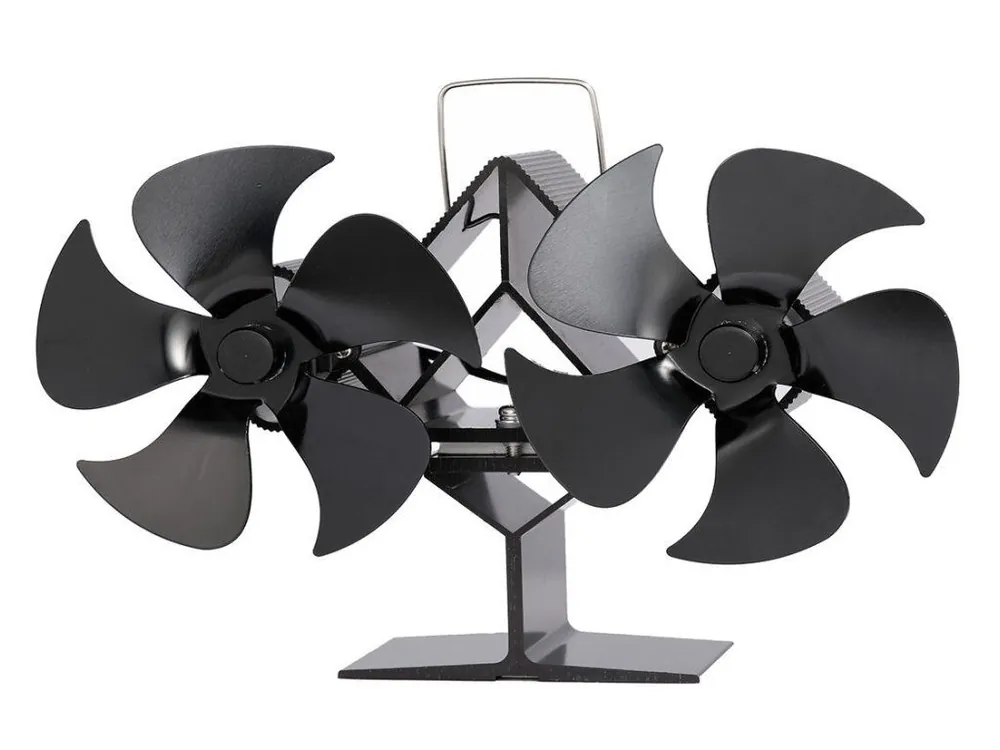 Zlevněný Ventilátor krbový, 2 vrtule, DELTA