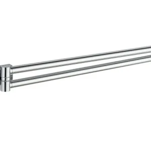 Aqualine APOLLO dvojitý držák ručníků 460x35mm, chrom 1416-15 Sleva