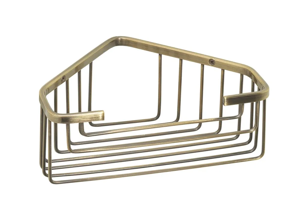 Gedy SMART rohová police do sprchy, 200x80x151mm, bronz 2483-44 Nejlepší Cena