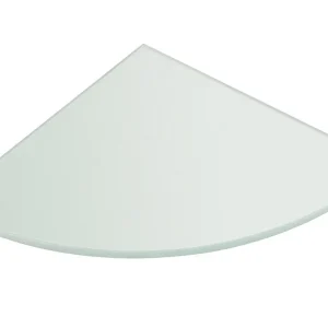 Top Prodej Sapho Police rohová, čtvrtkruhová 200x200x8mm, mléčné sklo 22487