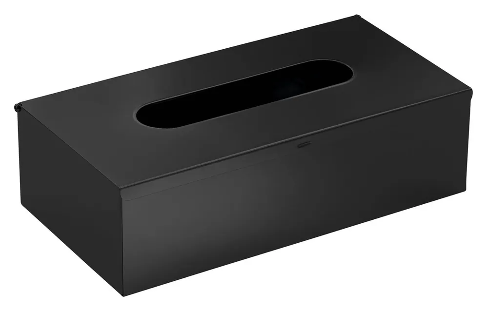 Odeslání Ihned Gedy Zásobník na papírové kapesníky závěsný, 250x75x130 mm, černá mat 230814