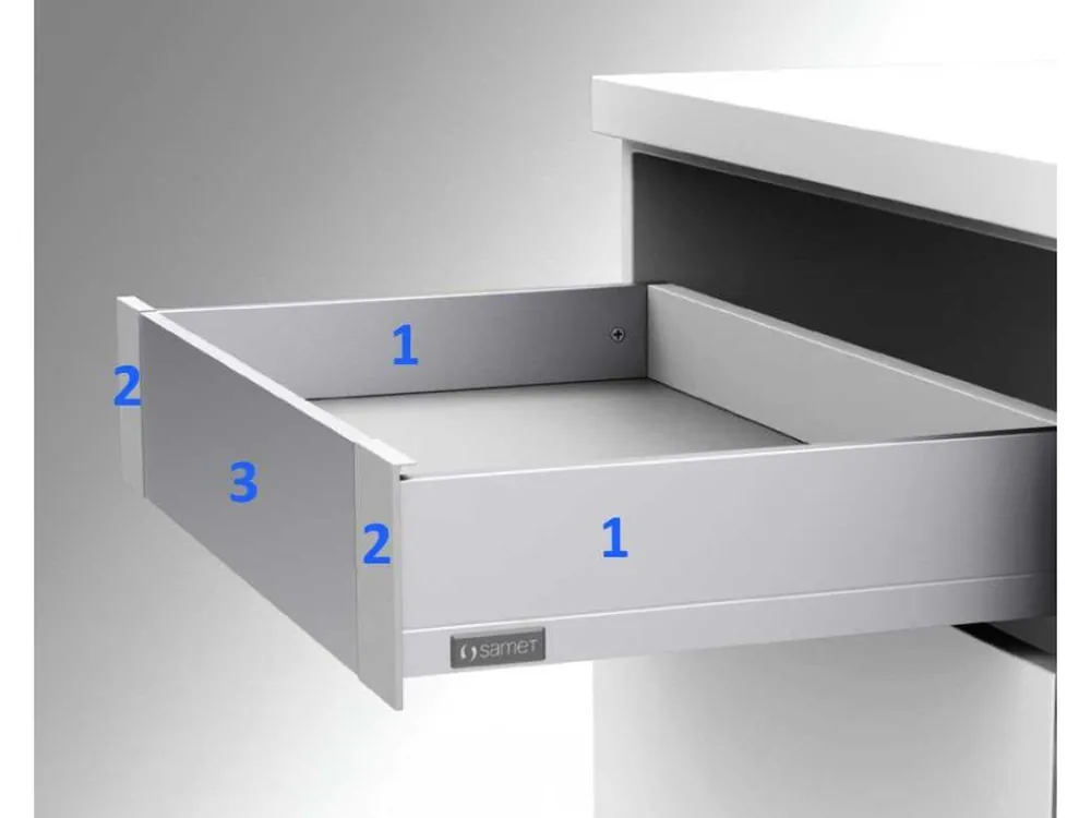 Flowbox IN-držáky předního čela/desky H-58 ANTHRACITE bez relingu Ihned K Objednání