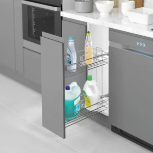 Ihned K Objednání Plnovýsuvný 2 koš STARAX- lahvovník chrom 300mm-203x475x495mm tlumení BLUM pravý S-2444-C