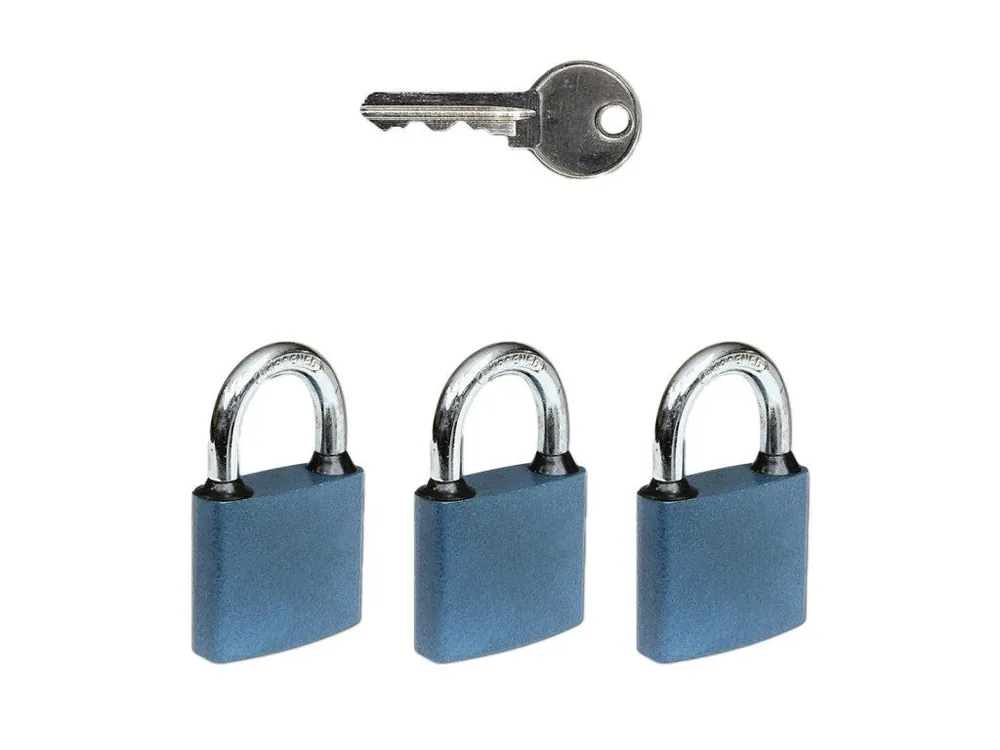 Zámek visací OVAL.45 SET 3 zámků na SU 6kl. Originální