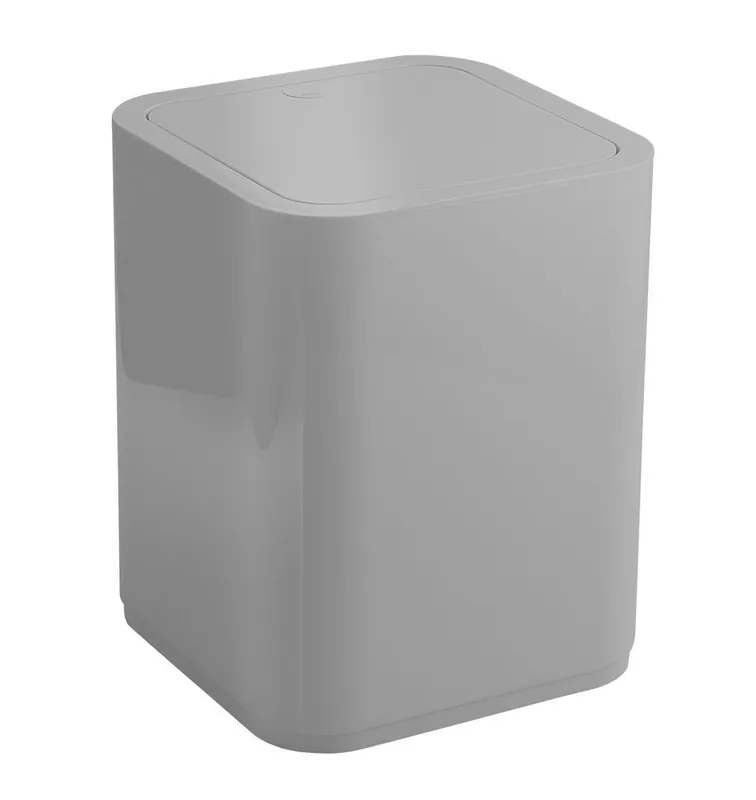 Gedy SEVENTY odpadkový koš výklopný, 8l, plast ABS, šedá 630908 Finální Výprodej