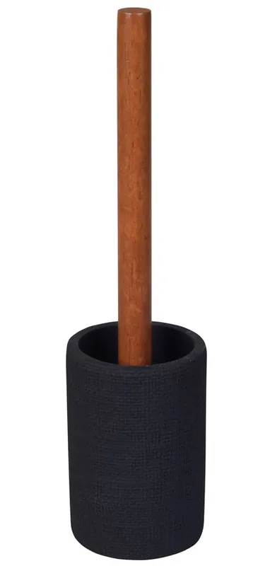 Sapho CRAFT WC štětka na postavení, acacia/černá 8572 Poslední Šance